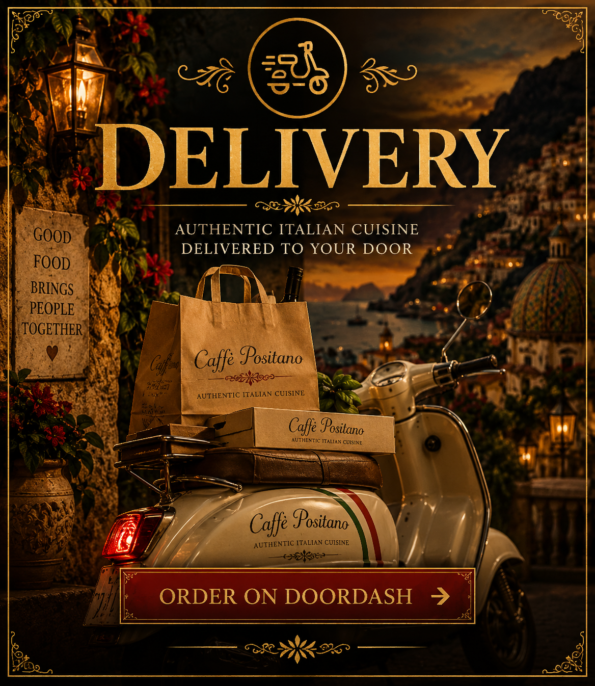 Order Caffè Positano delivery through DoorDash