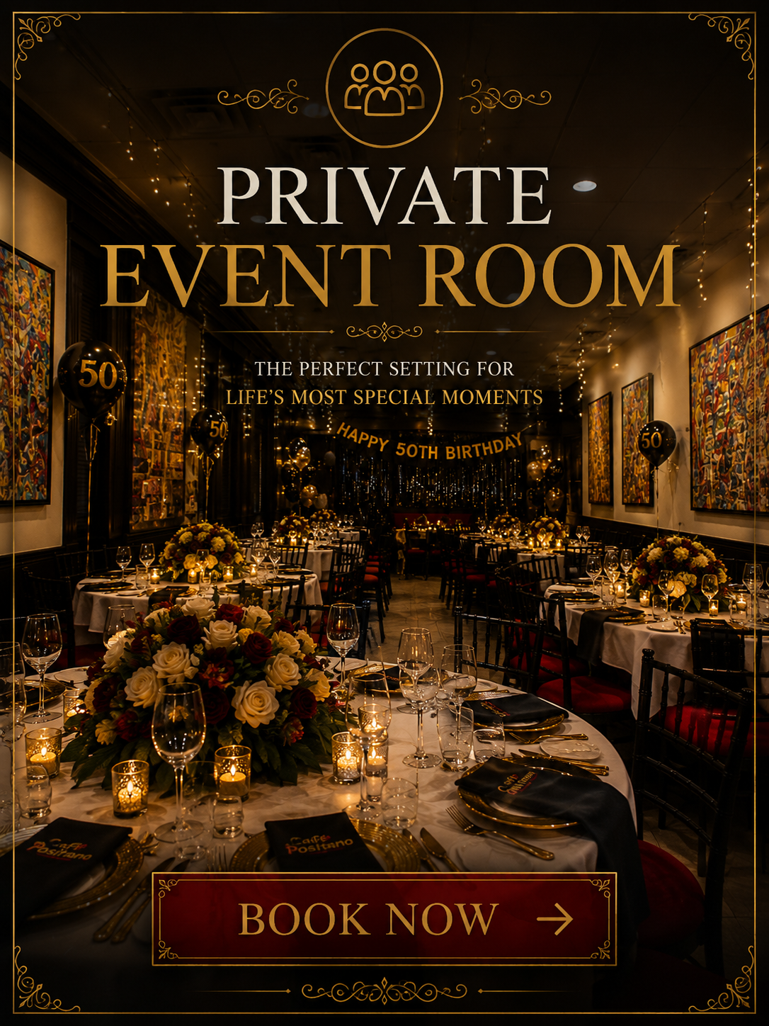 Private event room